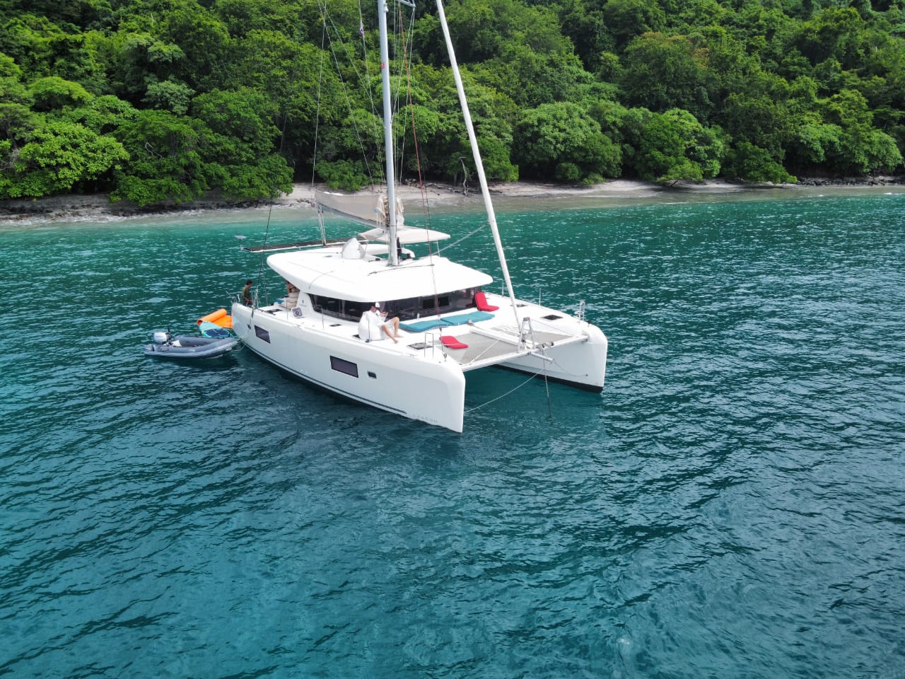 Private catamaran